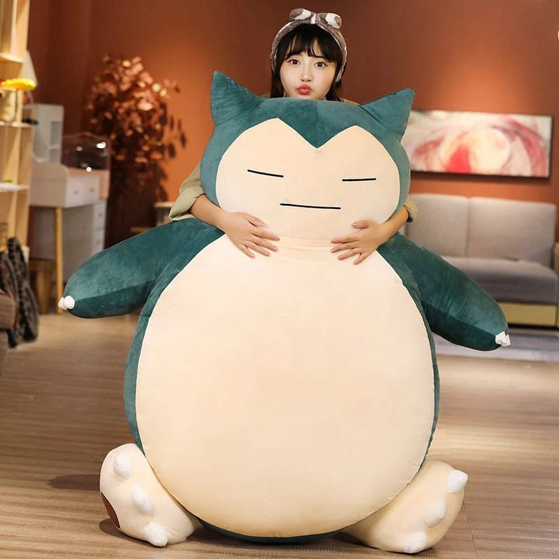 Giant Snorlax Plush Toy Shell - 200/150cm Kawaii Pokémon Pillow (No Filling)