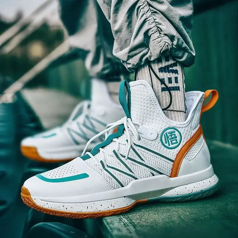 Anime Dragon Ball Son Goku Kakarotto Basketball Shoes – Non-Slip Sneakers for Men & Women