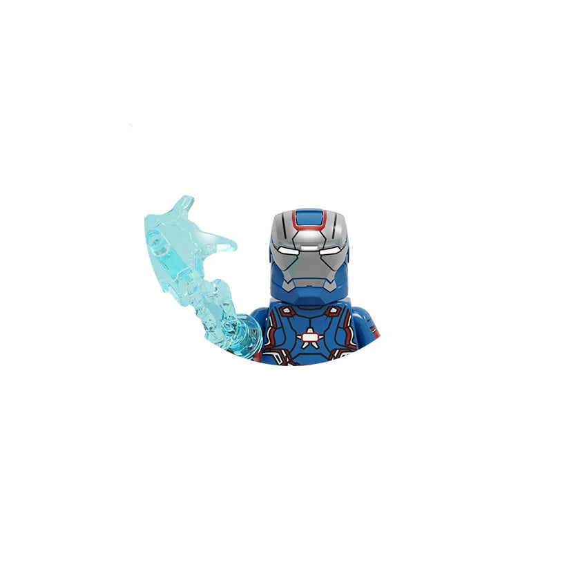 Disney Hot 3D mini Avengers superhero Character Model Set Building Blocks Assembling Toys Children's Birthday Gifts Boys Girls