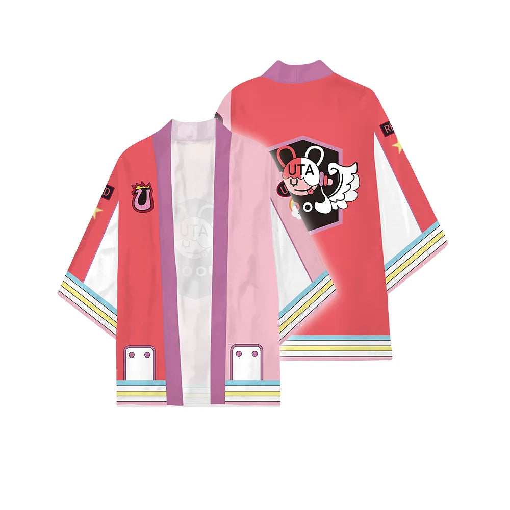 One Piece Cosplay Kimono - Luffy, Zoro, & Ace Cloak Cardigan Robe