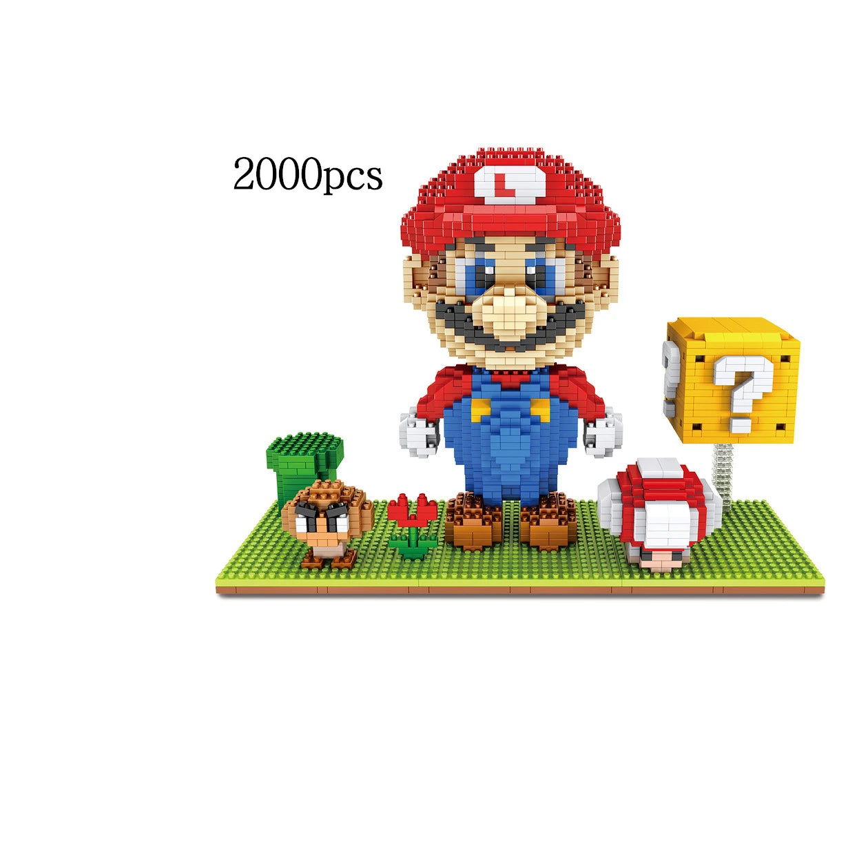Cartoon Anime Figure Dinosaur Blocks Building Toy Anime Bricks Educational Brinquedos for Kids Gift Children Christmas Present