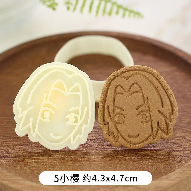 Naruto Cookie Cutter Set | 3D Anime Biscuit & Sandwich Molds for Fun Baking