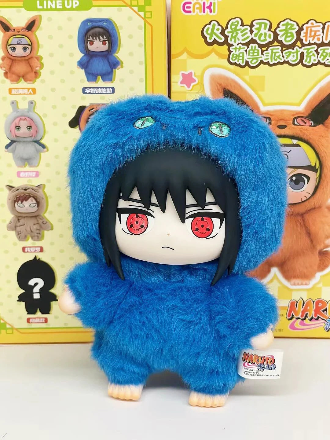 Original Eaki Naruto Blind box In Stock Naruto Shippuden Party Doll Blind Box Toys Cute Pendant Toys Kid Birthday Gifts
