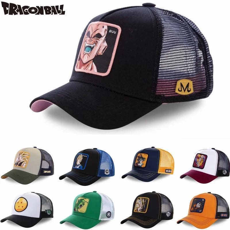 Unleash Your Inner Saiyan! Dragon Ball Z Goku Baseball Cap - Unisex, Adjustable, Perfect for Cosplay, Summer & Everyday