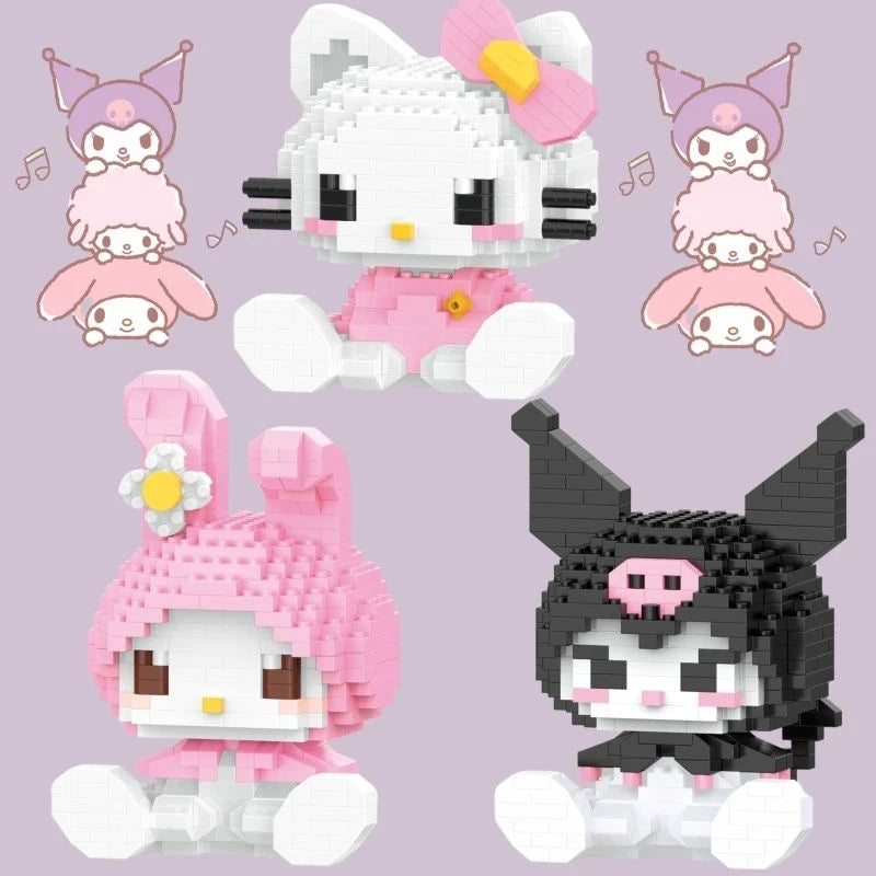 Sanrio Hello Kitty & Friends Building Blocks Set – Cute & Educational Gift for Kids