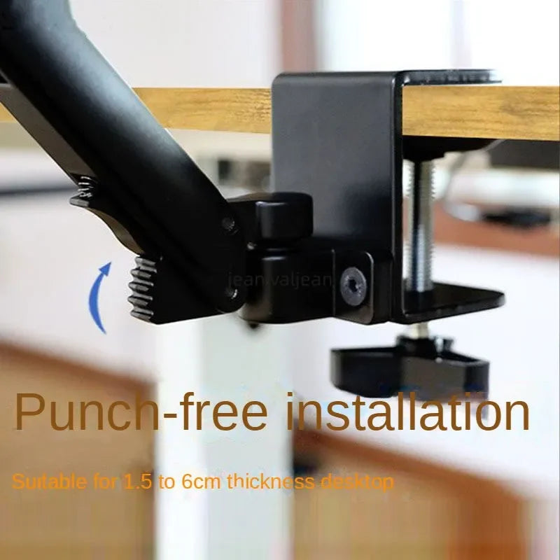 New Metal Ergonomic Arm Rest Wrise Support Computer Home Office Mouse Hand Desk Adjustable Mouse Pad Armrest Bracket Console
