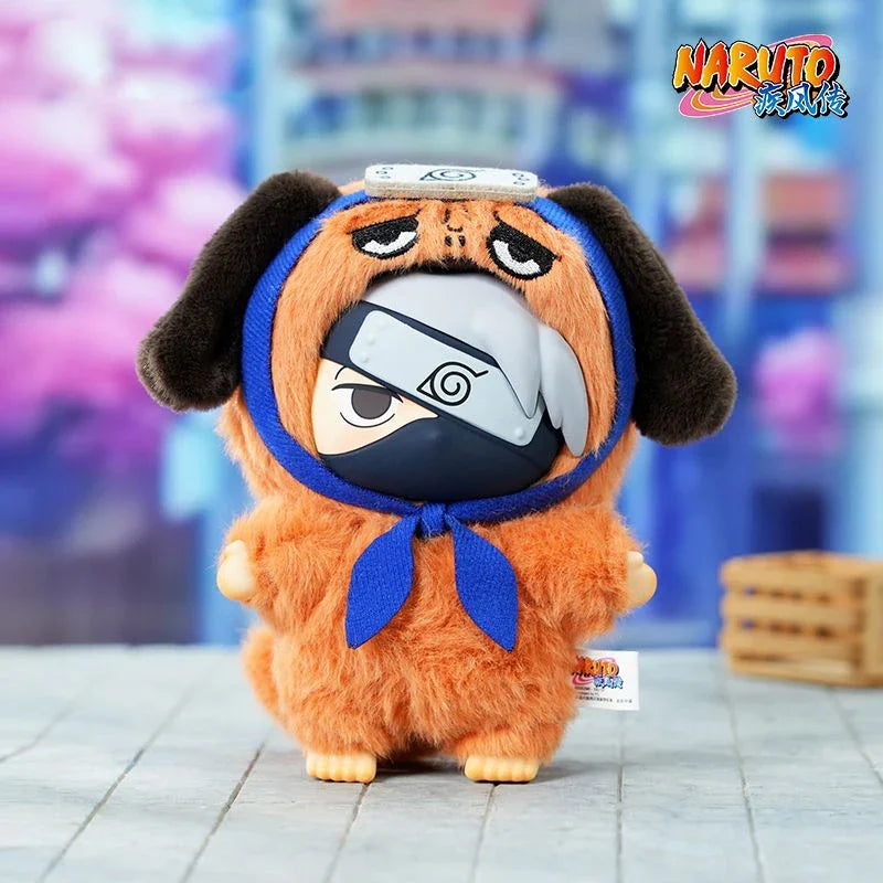100% Original EAKI Naruto Blind box Shippuden Party Series Stuffed Plush Handmade Ornament Toy Collection Gift
