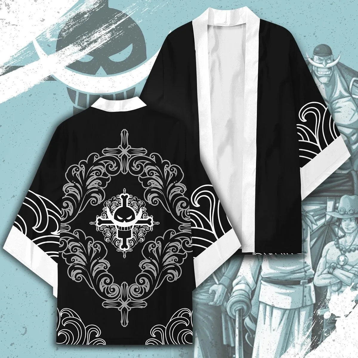 One Piece Cosplay Kimono - Luffy, Zoro, & Ace Cloak Cardigan Robe