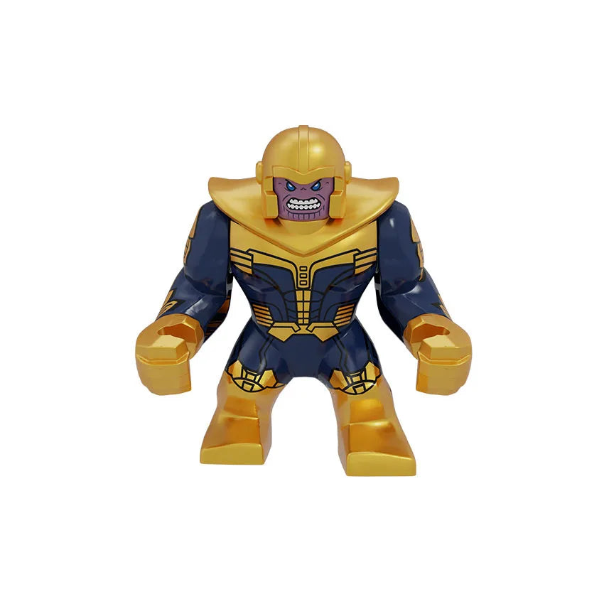 New Marvel 3D superhero characters large model building blocks assembly toys children's birthday gifts boys girl