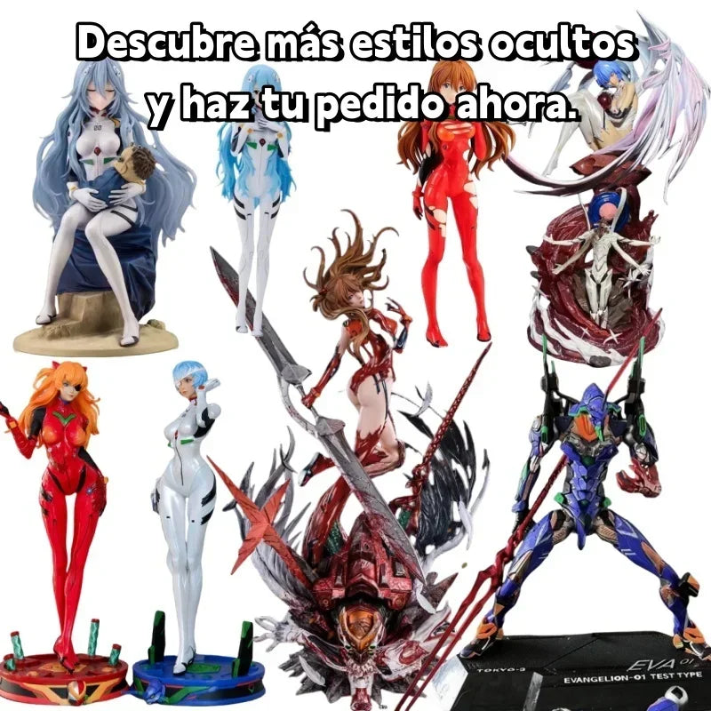 EVA Anime Figures Mystery Box 10-30cm NEON GENESIS EVANGELION Surprise Lucky Box Ayanami Rei Asuka Langley Collectible To
