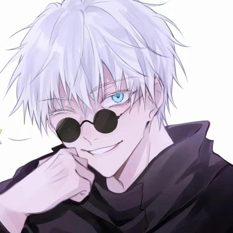 Unleash Your Inner Sorcerer: Gojo Satoru Cosplay Glasses 😎✨ - Rexpect Nerd