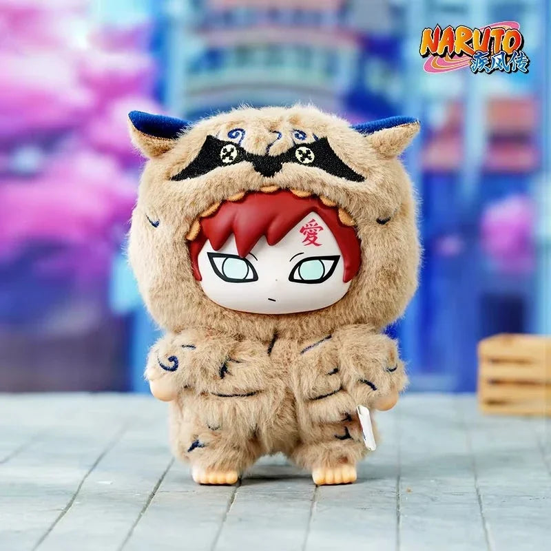 100% Original EAKI Naruto Blind box Shippuden Party Series Stuffed Plush Handmade Ornament Toy Collection Gift