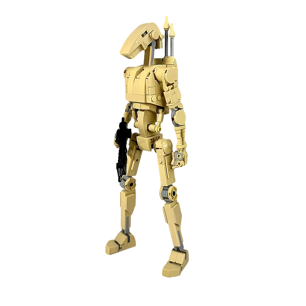 MOC Space War B1 Battle Robot Building Blocks Model Alien Robot Bricks Toys Boys Birthday Gifts Educational Toys Collect Gifts