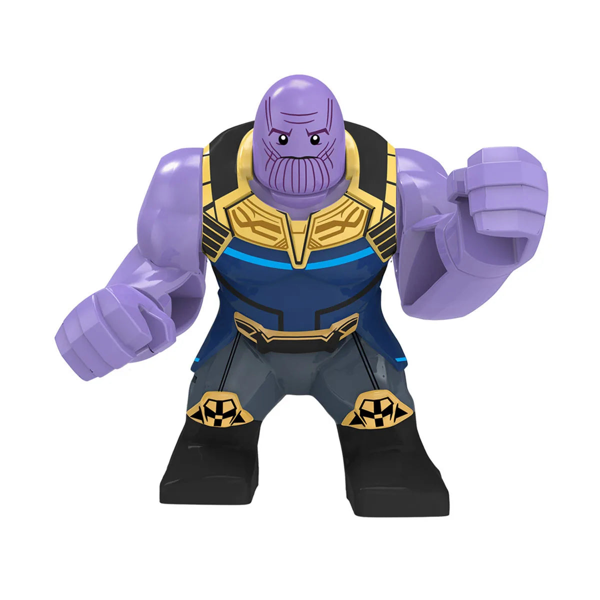 New Marvel 3D superhero characters large model building blocks assembly toys children's birthday gifts boys girl