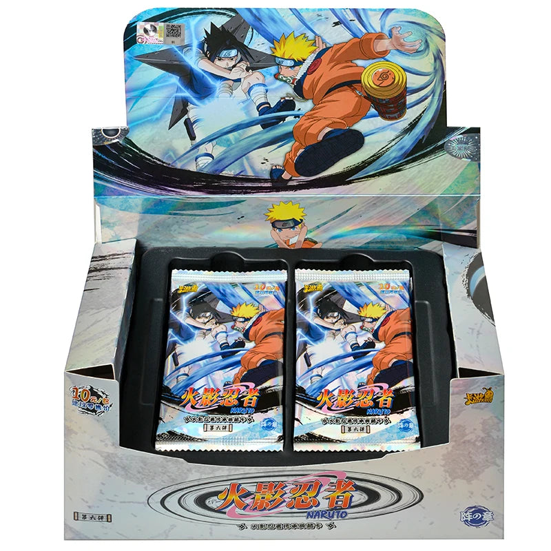 KAYOU Naruto Trading Cards – 20 Pack Collector’s Edition (Uzumaki & Sasuke)