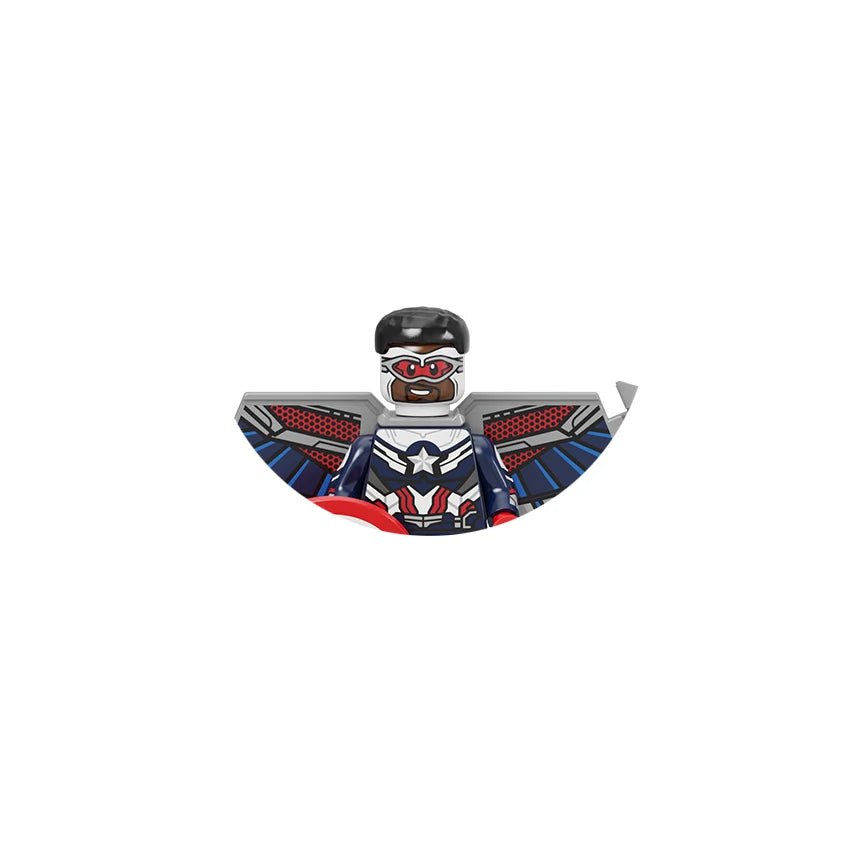 Disney Hot 3D mini Avengers superhero Character Model Set Building Blocks Assembling Toys Children's Birthday Gifts Boys Girls
