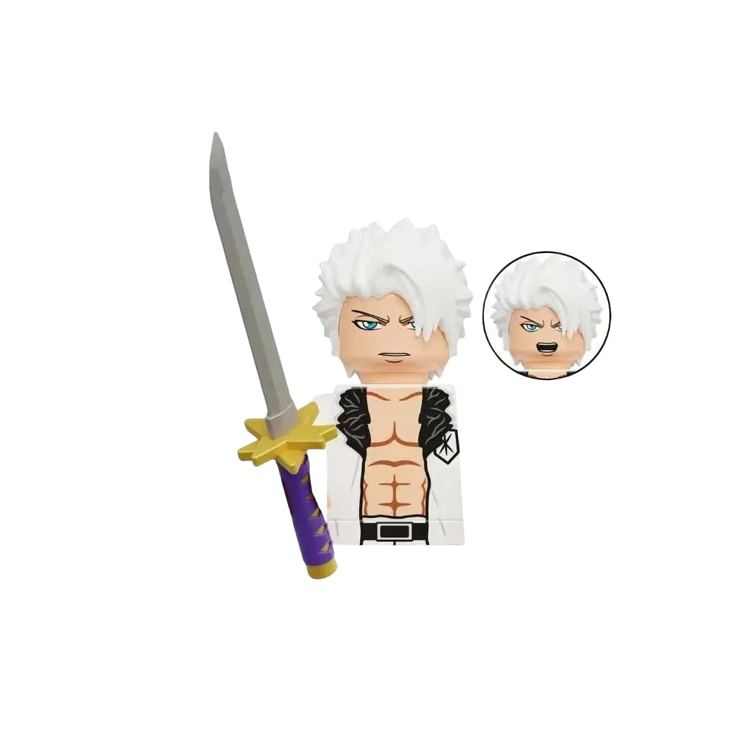Bleach Anime Cartoon Ulquiorra Building Blocks Mini Action Figures Bricks Educational Model Christmas Gift Toys Children