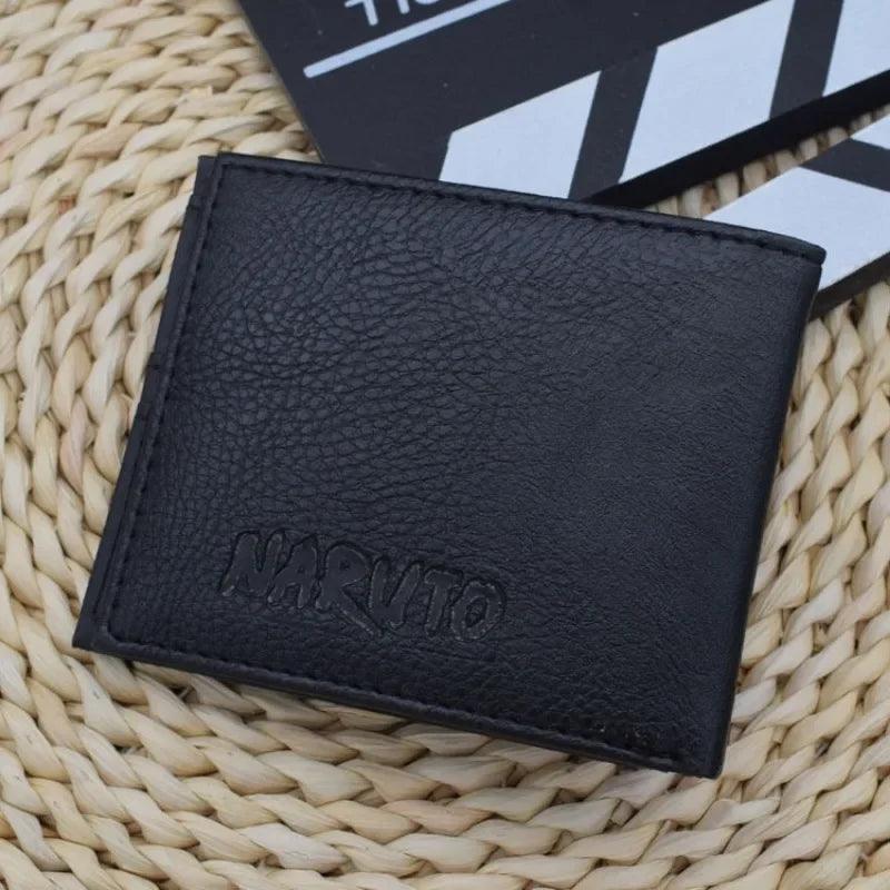 Naruto Anime Wallet – Uzumaki Naruto & Uchiha Sasuke Foldable Card Holder for Fans