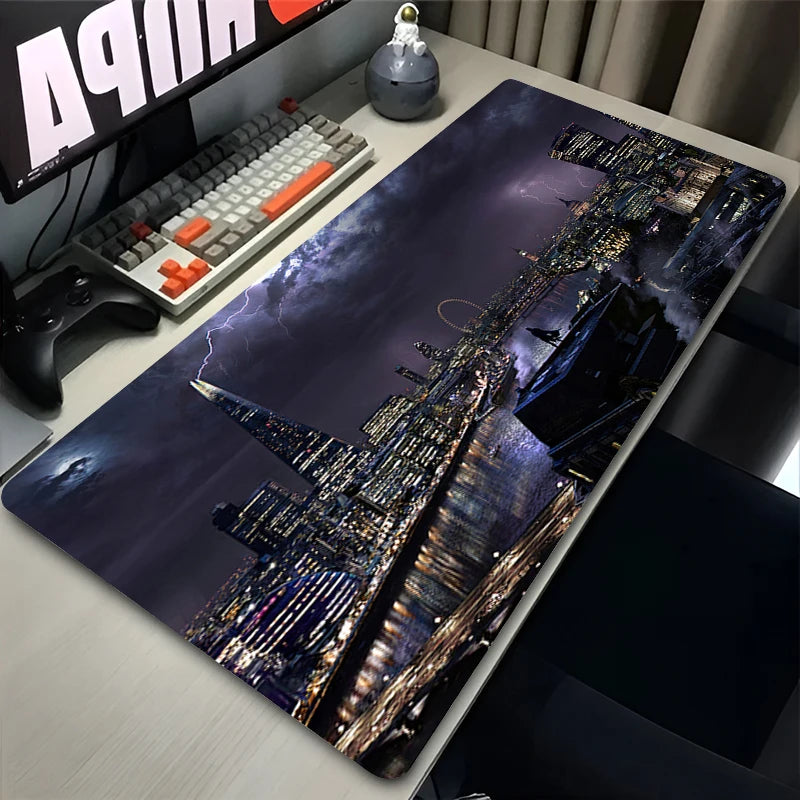 Marvel Spider Man Mouse Pad XXL Anime HD Rubber Keyboard Mousepad Suitable For Office Desk Laptops Gaming Accessories Non Slip