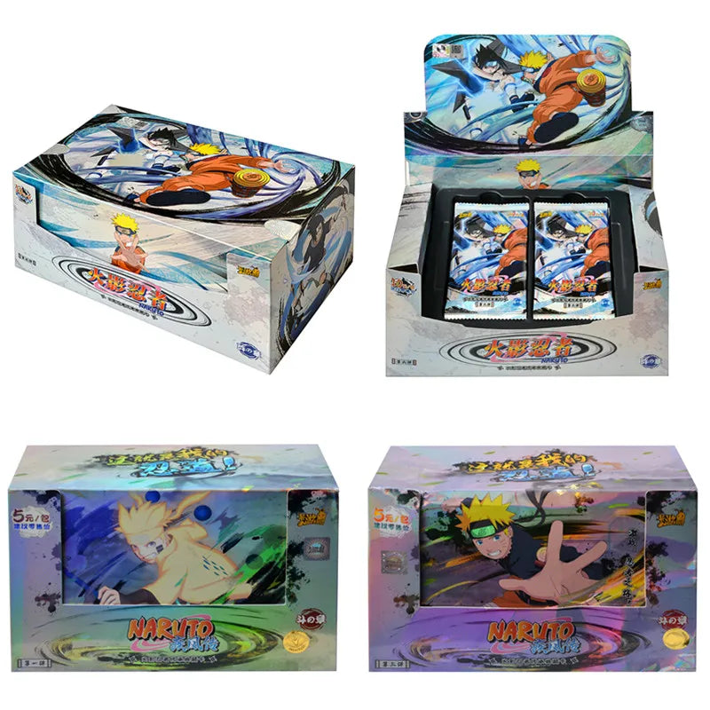 KAYOU Naruto Trading Cards – 20 Pack Collector’s Edition (Uzumaki & Sasuke)