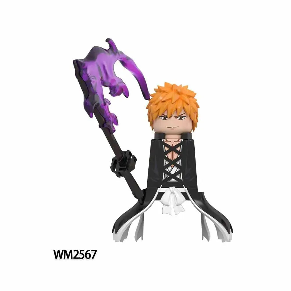 Bleach Anime Cartoon Ulquiorra Building Blocks Mini Action Figures Bricks Educational Model Christmas Gift Toys Children