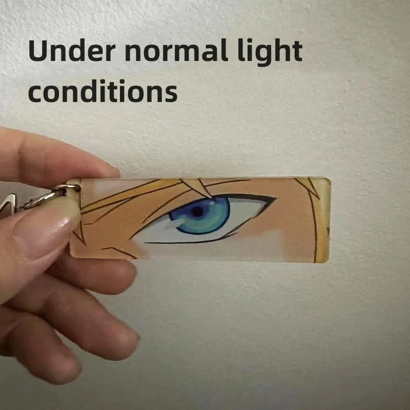 Naruto Uchiha Itachi Acrylic Keychain – Shining Eyes Double-Sided Backpack Pendant