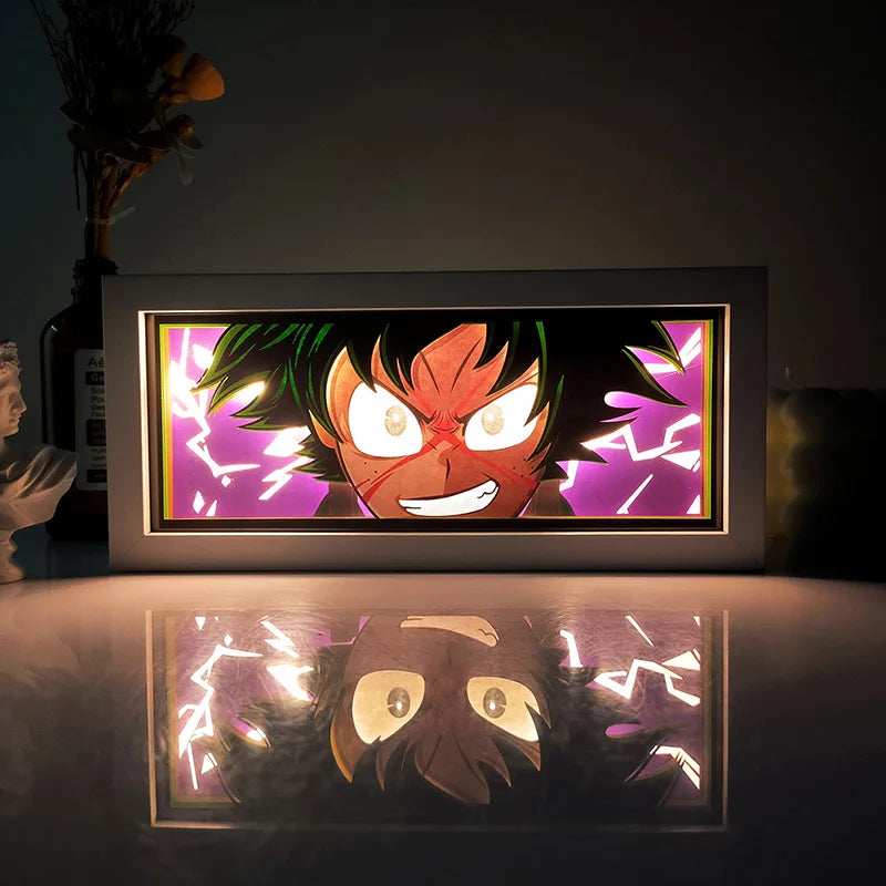Dragon Ball 3D LED Light Box – Anime Paper-Cut Night Lamp with Remote