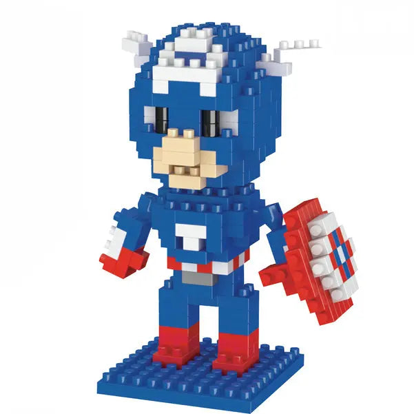 Disney Hero Cartoon Micro Particle Building Blocks Children Assembly Toy Anime figure Boy Girl Kid Gift Cute And Pretty