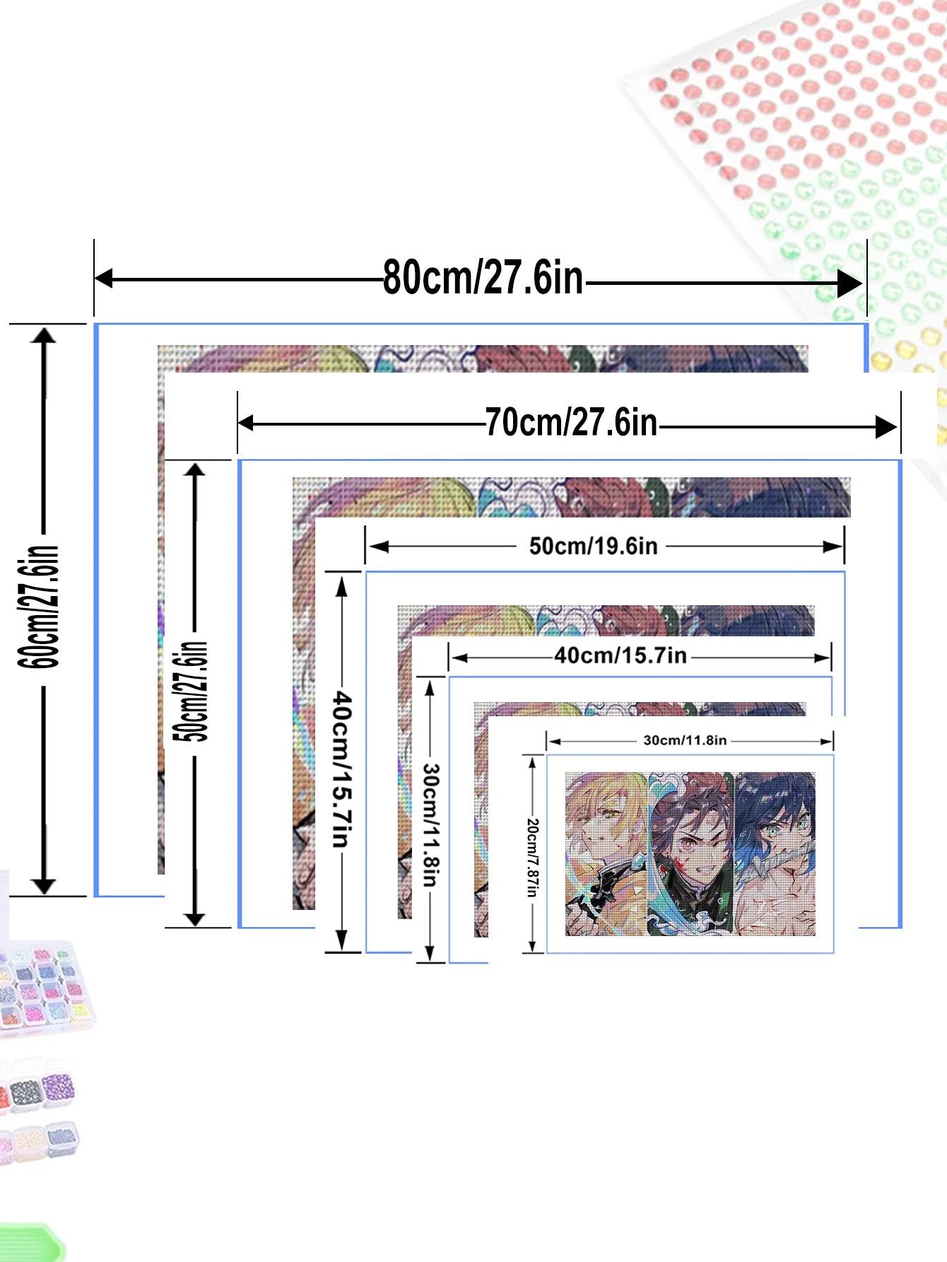 Unleash Your Inner Artist with a Dazzling Anime Diamond Painting Kit! - Rexpect Nerd