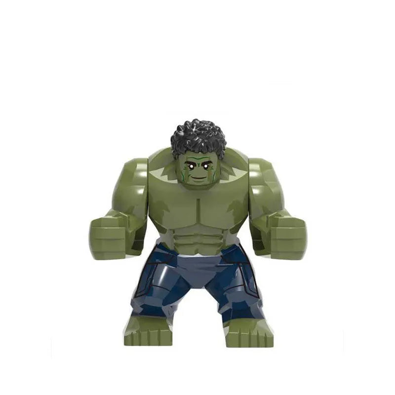 New Marvel 3D superhero characters large model building blocks assembly toys children's birthday gifts boys girl