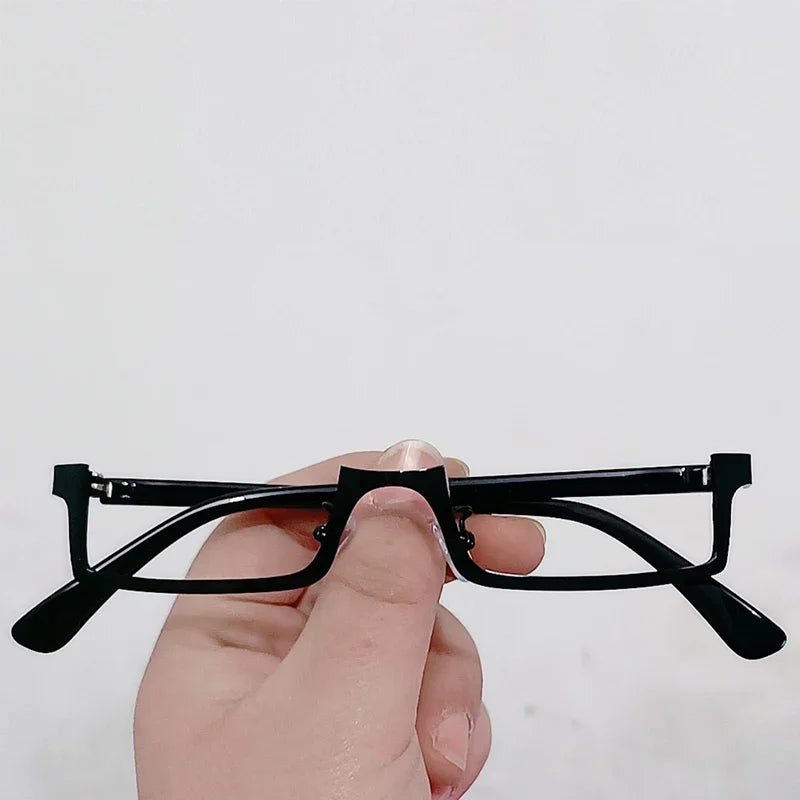 Zenin Maki Cosplay Glasses – Purple Half-Frame Anime Eyewear Prop