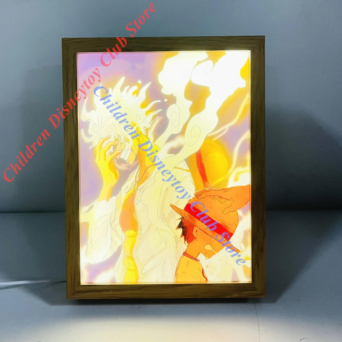 Unleash the Power of Gear 5 with the Luffy 3D LED Night Light! - Rexpect Nerd