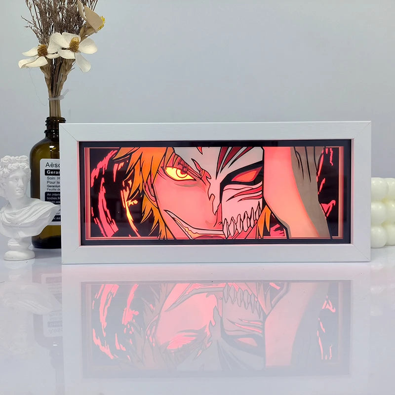 Anime LED Light Box – Manga Paper Carving Desk Lamp for Kids & Collectors