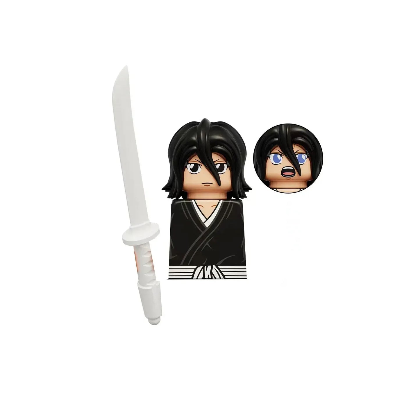 Bleach Anime Cartoon Ulquiorra Building Blocks Mini Action Figures Bricks Educational Model Christmas Gift Toys Children