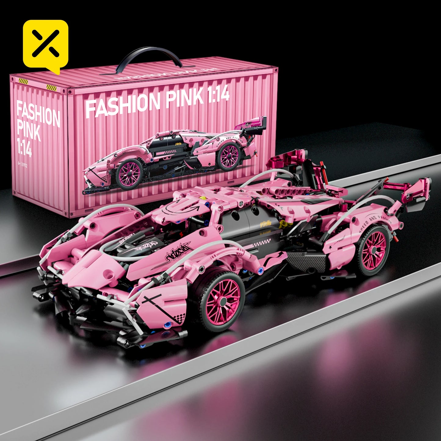 ToylinX Racing Car Model – Speedy Technical Building Blocks!