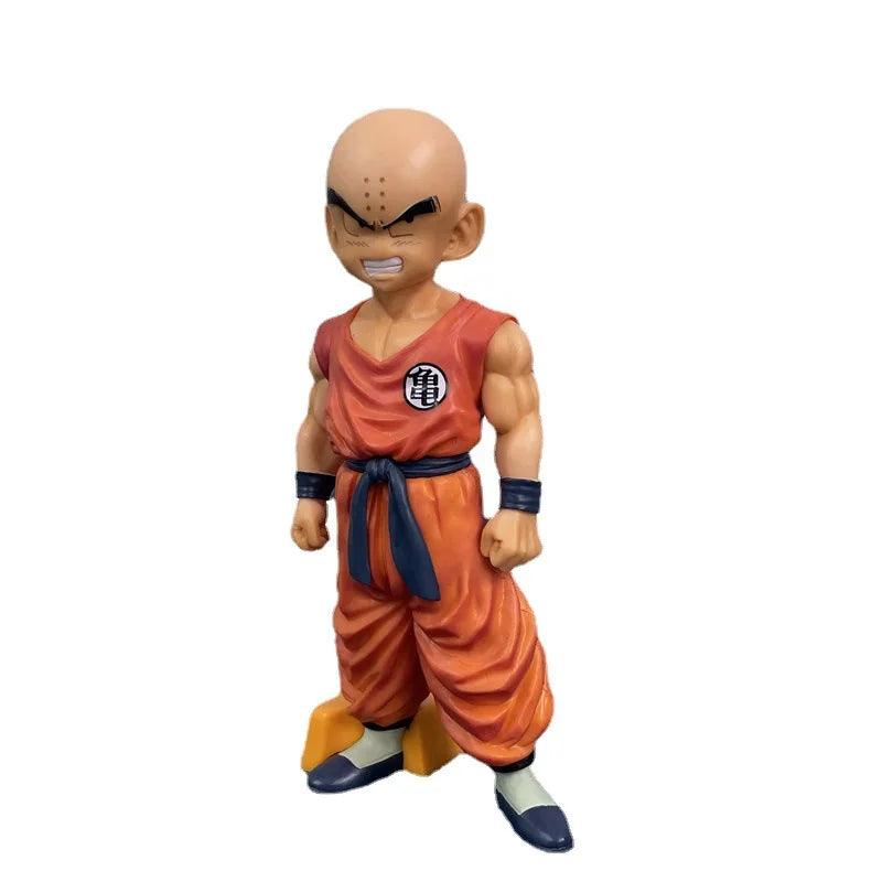 Power Up Your Collection! Dragon Ball Z Super Saiyan Krillin Action Figure - 18cm PVC Figure, Perfect for DBZ Fans!
