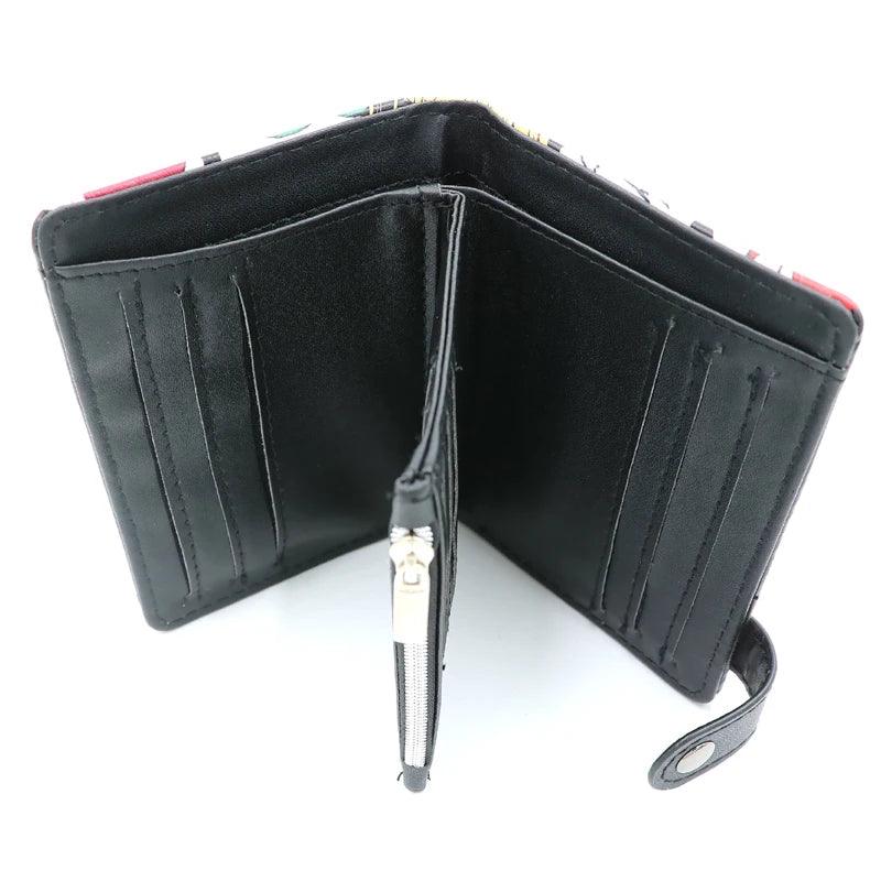 Death Note PU Leather Short Wallet - Anime Card & Coin Purse for Boys & Girls