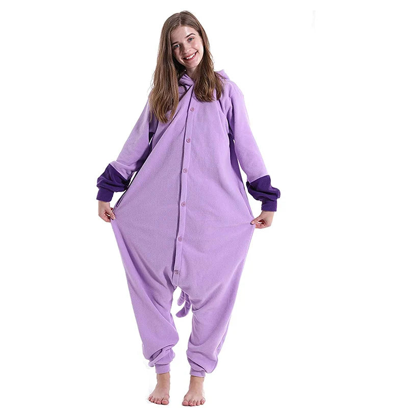 Espeon Pokémon Onesie - Cosplay Pajamas for Halloween, Christmas & Pajama Parties