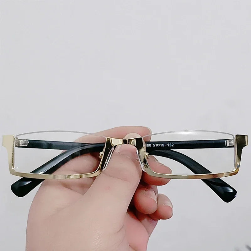 Zenin Maki Cosplay Glasses – Purple Half-Frame Anime Eyewear Prop
