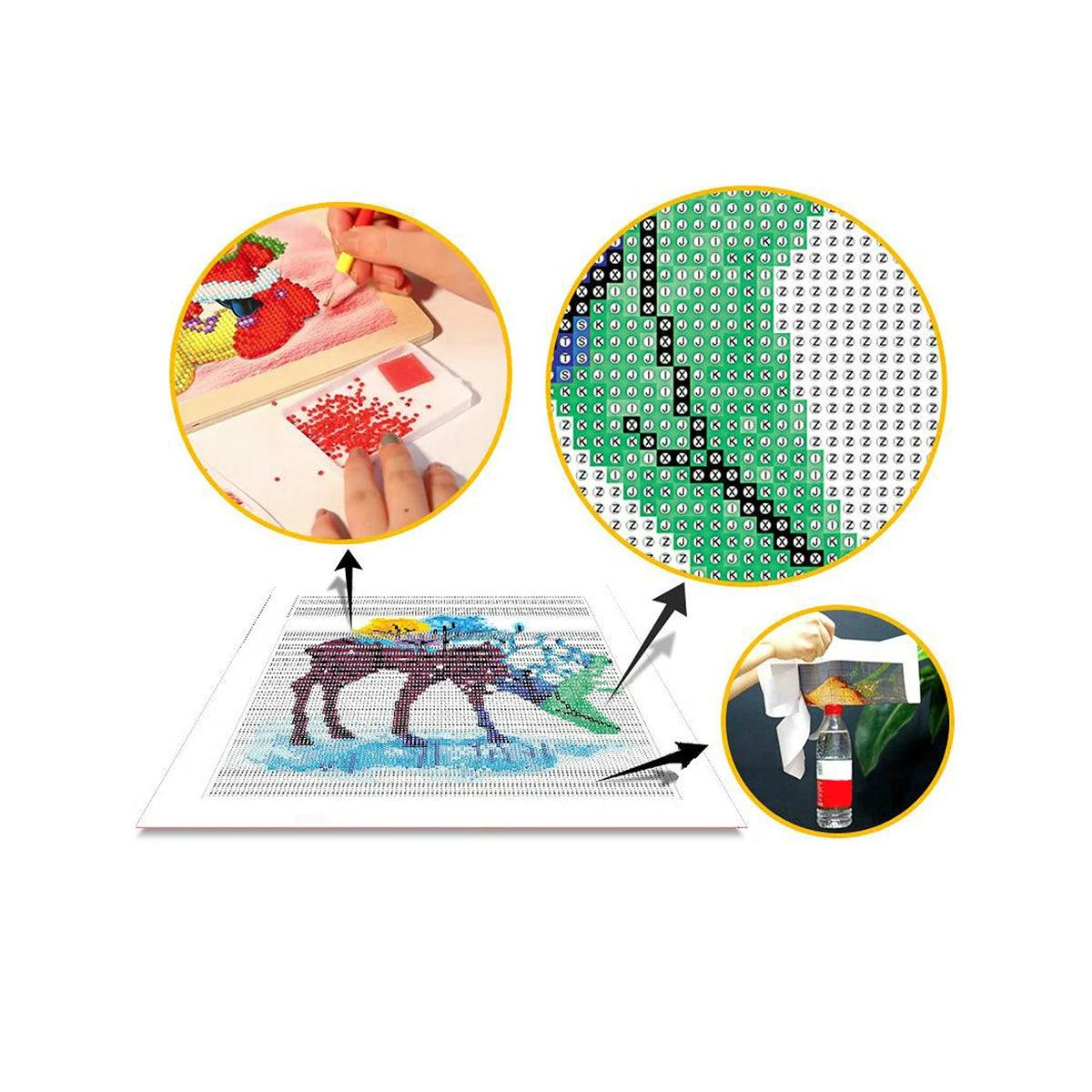 Unleash Your Inner Artist with a Dazzling Anime Diamond Painting Kit! - Rexpect Nerd