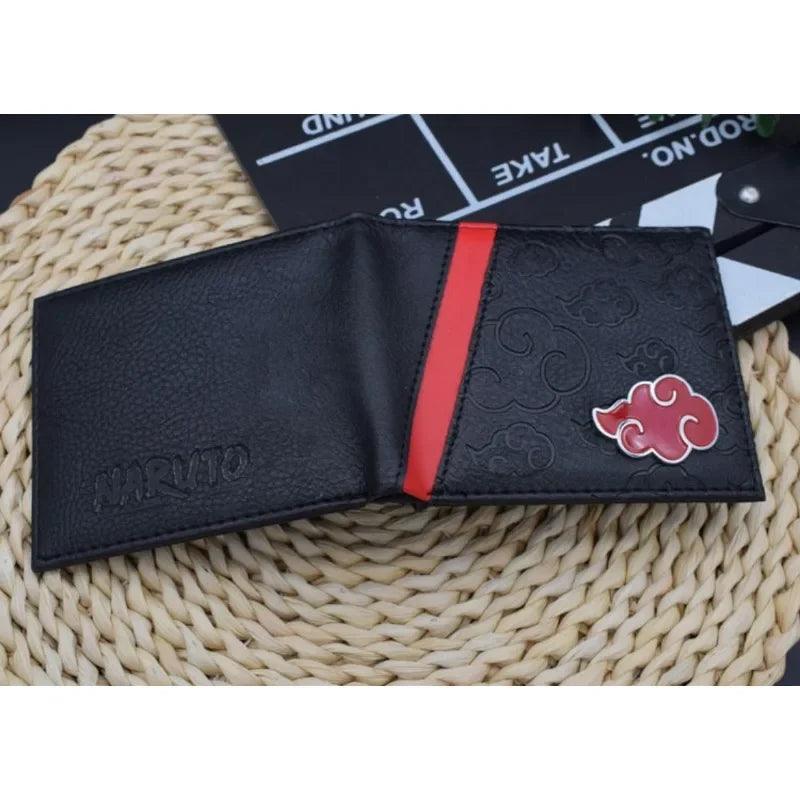 Naruto Anime Wallet – Uzumaki Naruto & Uchiha Sasuke Foldable Card Holder for Fans