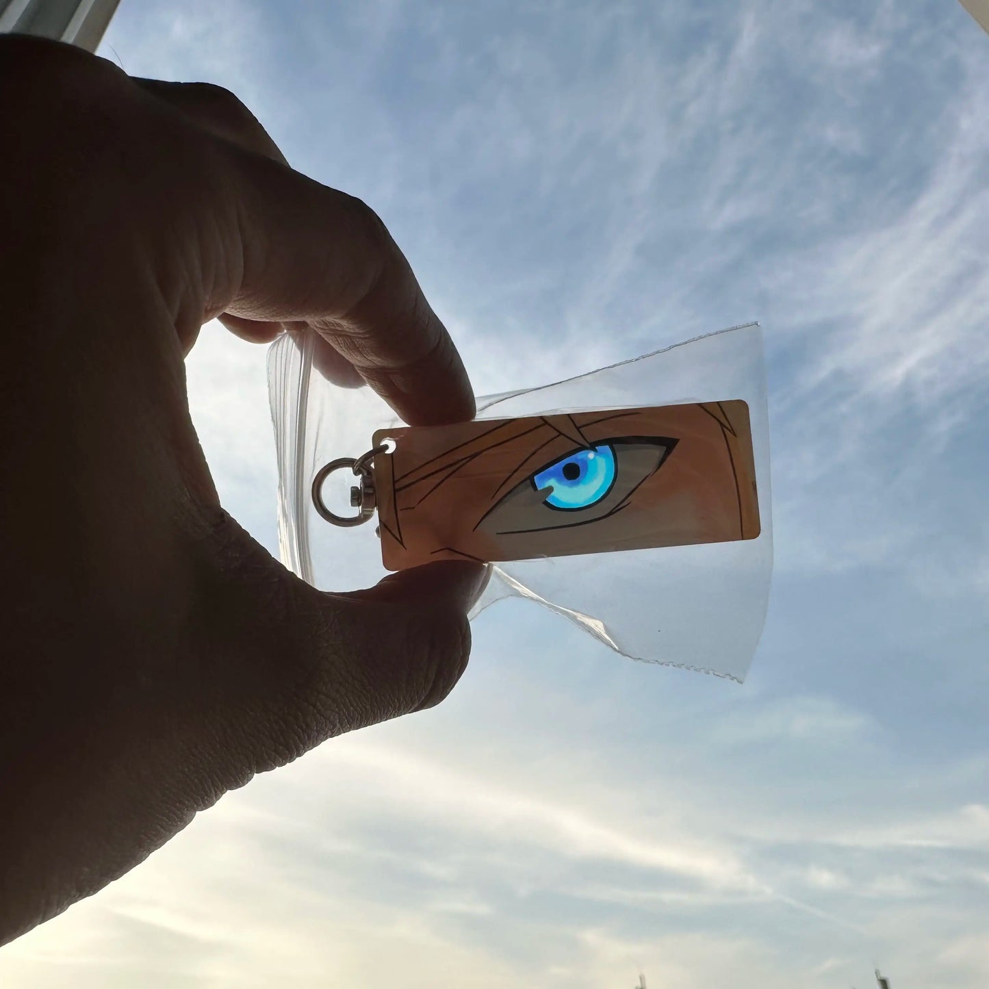 Naruto Uchiha Itachi Acrylic Keychain – Shining Eyes Double-Sided Backpack Pendant