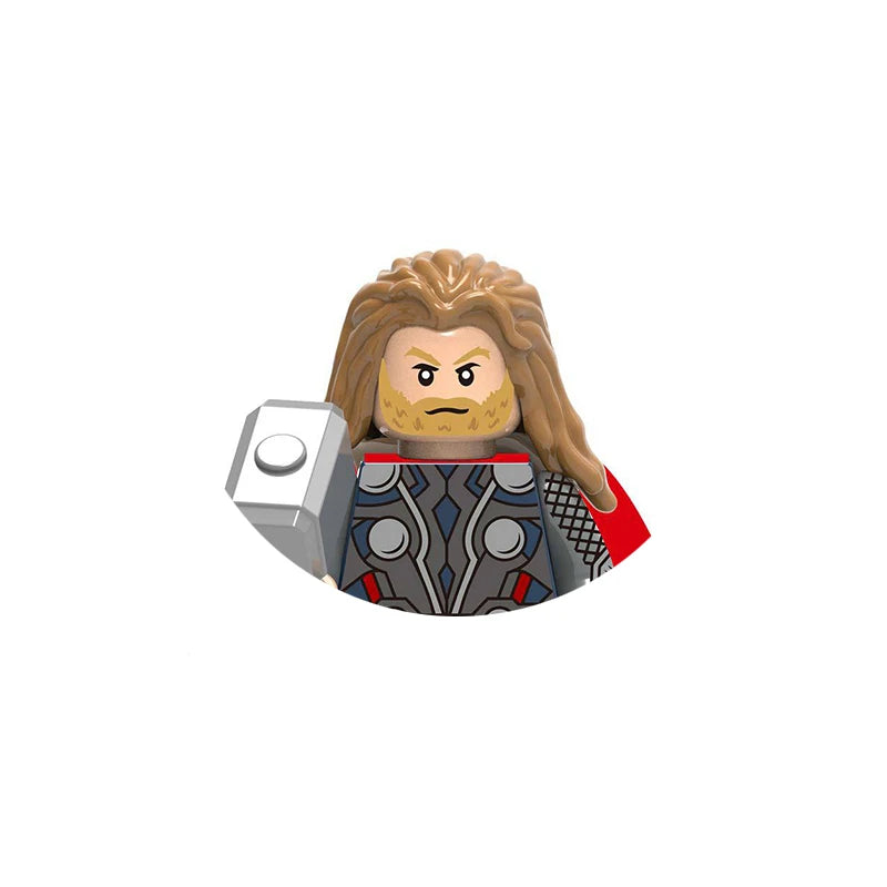 Disney Hot 3D mini Avengers superhero Character Model Set Building Blocks Assembling Toys Children's Birthday Gifts Boys Girls