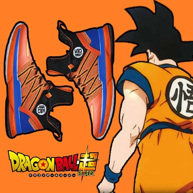 Anime Dragon Ball Son Goku Kakarotto Basketball Shoes – Non-Slip Sneakers for Men & Women