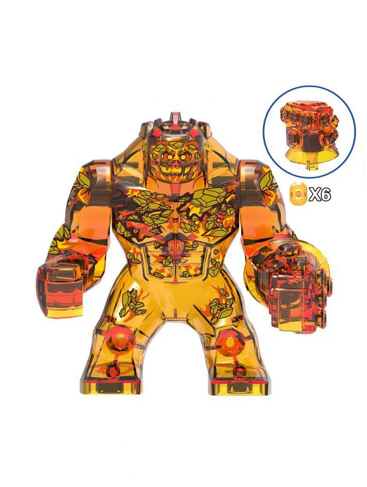 New Marvel 3D superhero characters large model building blocks assembly toys children's birthday gifts boys girl