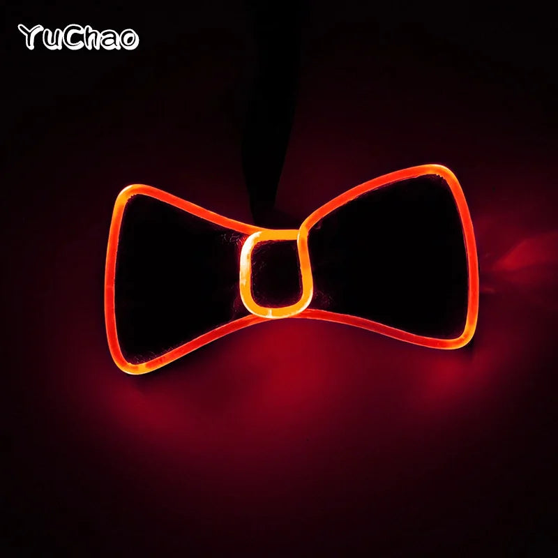 Detective Conan LED Glasses & Bowtie – Light-Up Cosplay Accessories