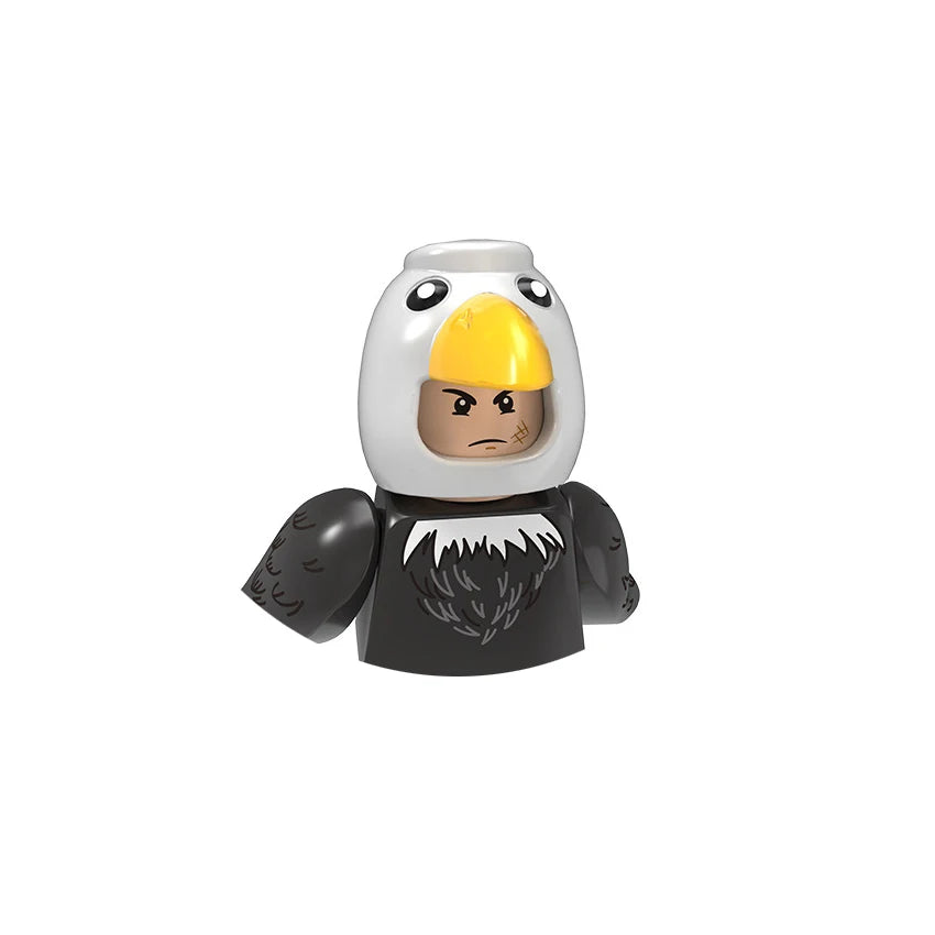 Girl Classic Movie Series Mini 3D Character Model Set Building Blocks Assembling Toys Children's Birthday Gifts Boys Girls