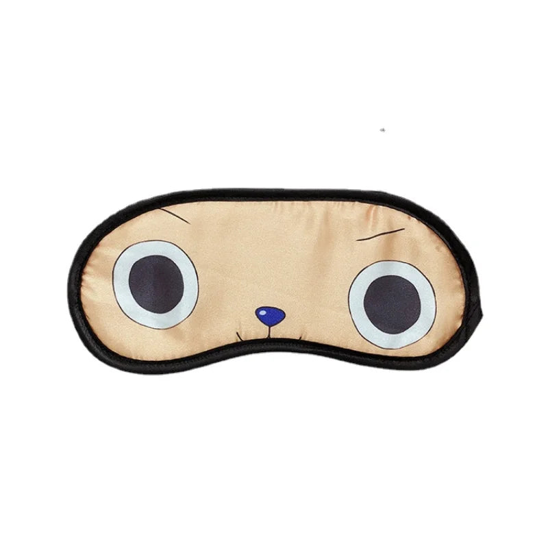 One Piece Blackout Sleep Mask - Luffy, Zoro, Chopper & Ace Design