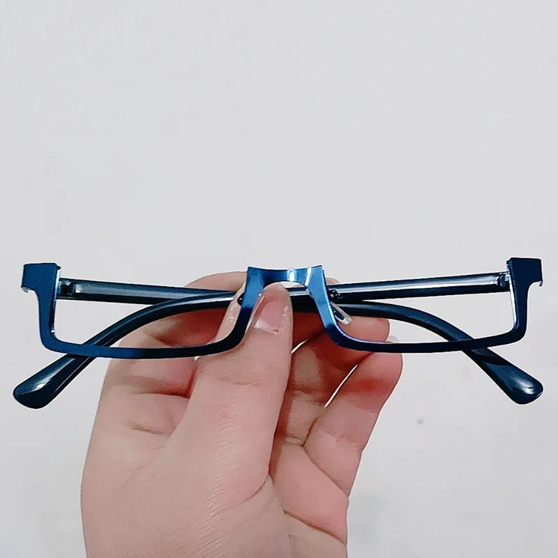 Zenin Maki Cosplay Glasses – Purple Half-Frame Anime Eyewear Prop