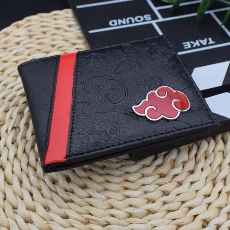 Naruto Anime Wallet – Uzumaki Naruto & Uchiha Sasuke Foldable Card Holder for Fans